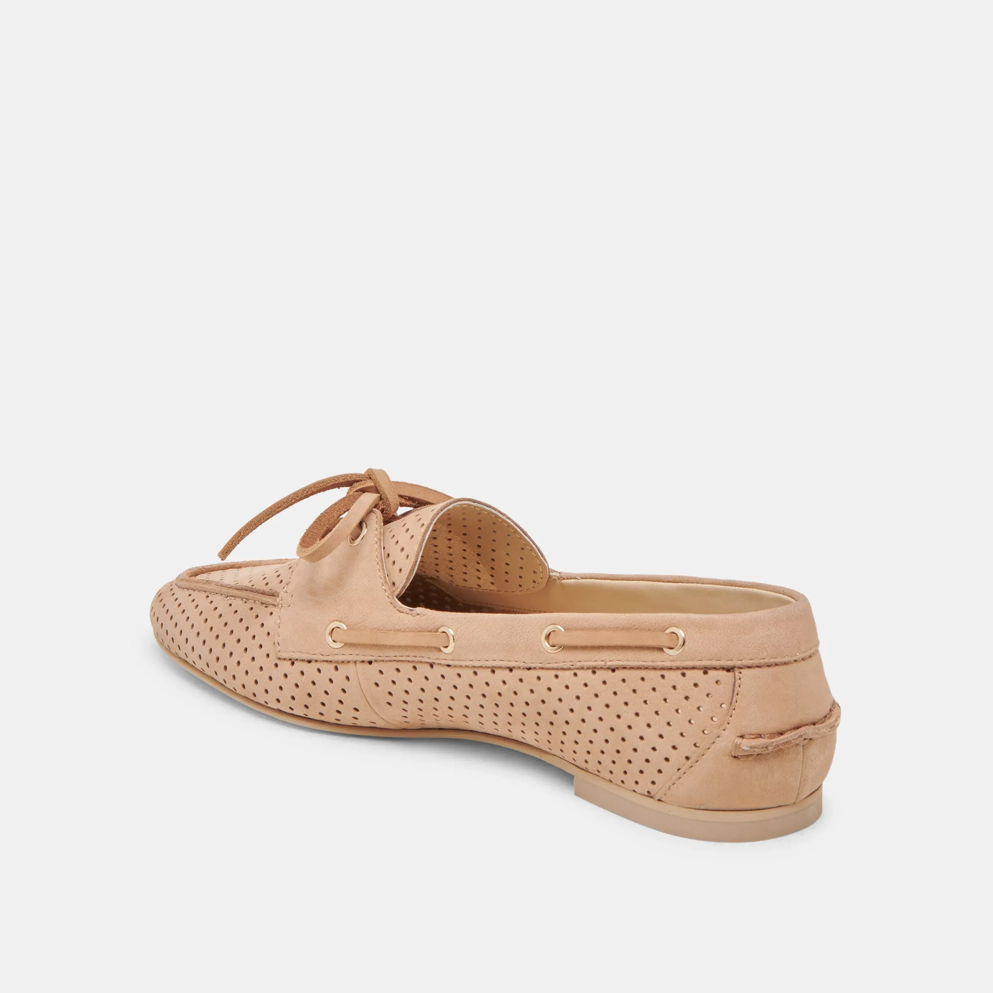 LAKIN LOAFERS BAMBOU NUBUCK PERFORÉ
