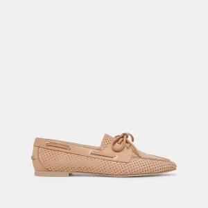 LAKIN LOAFERS BAMBOU NUBUCK PERFORÉ
