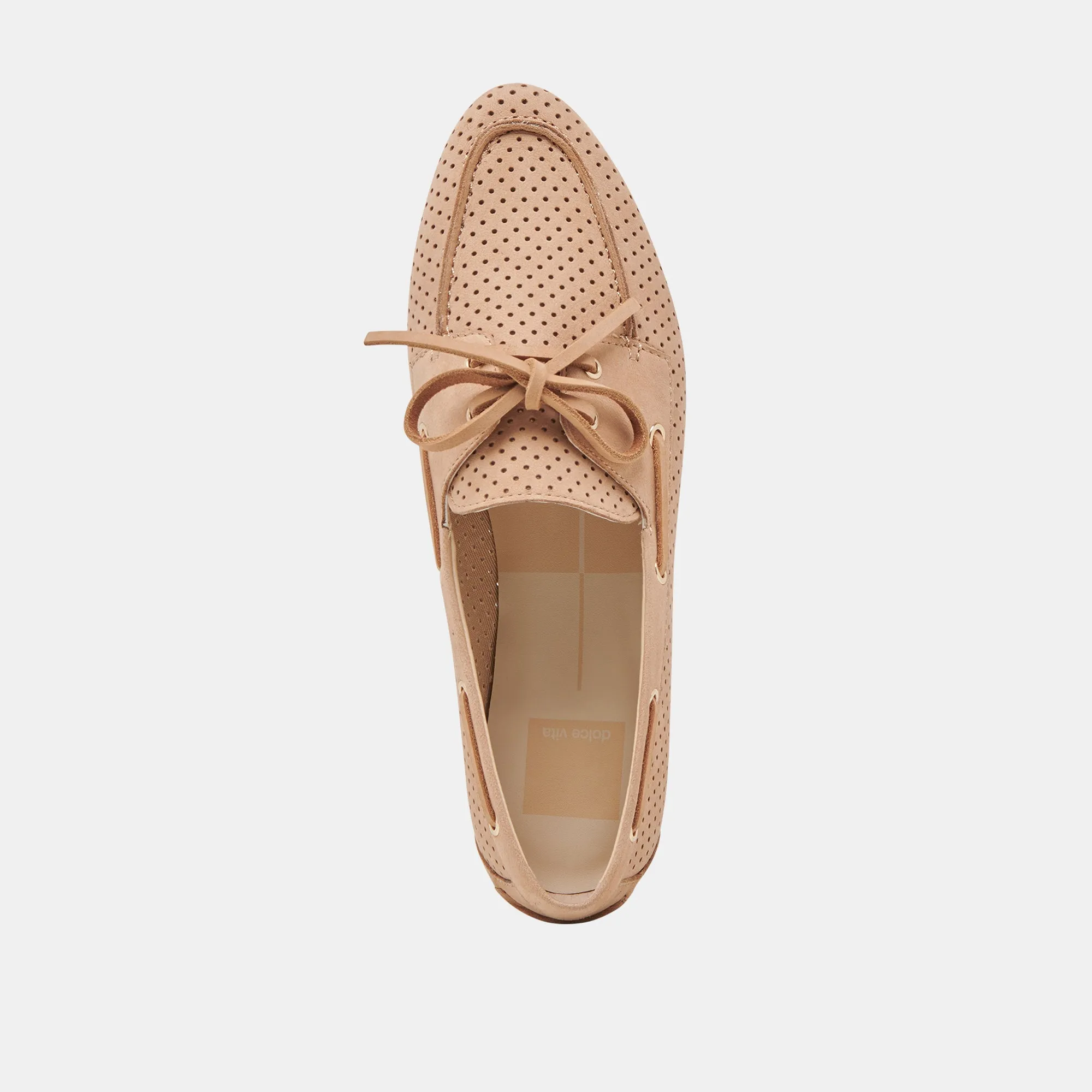 LAKIN LOAFERS BAMBOU NUBUCK PERFORÉ