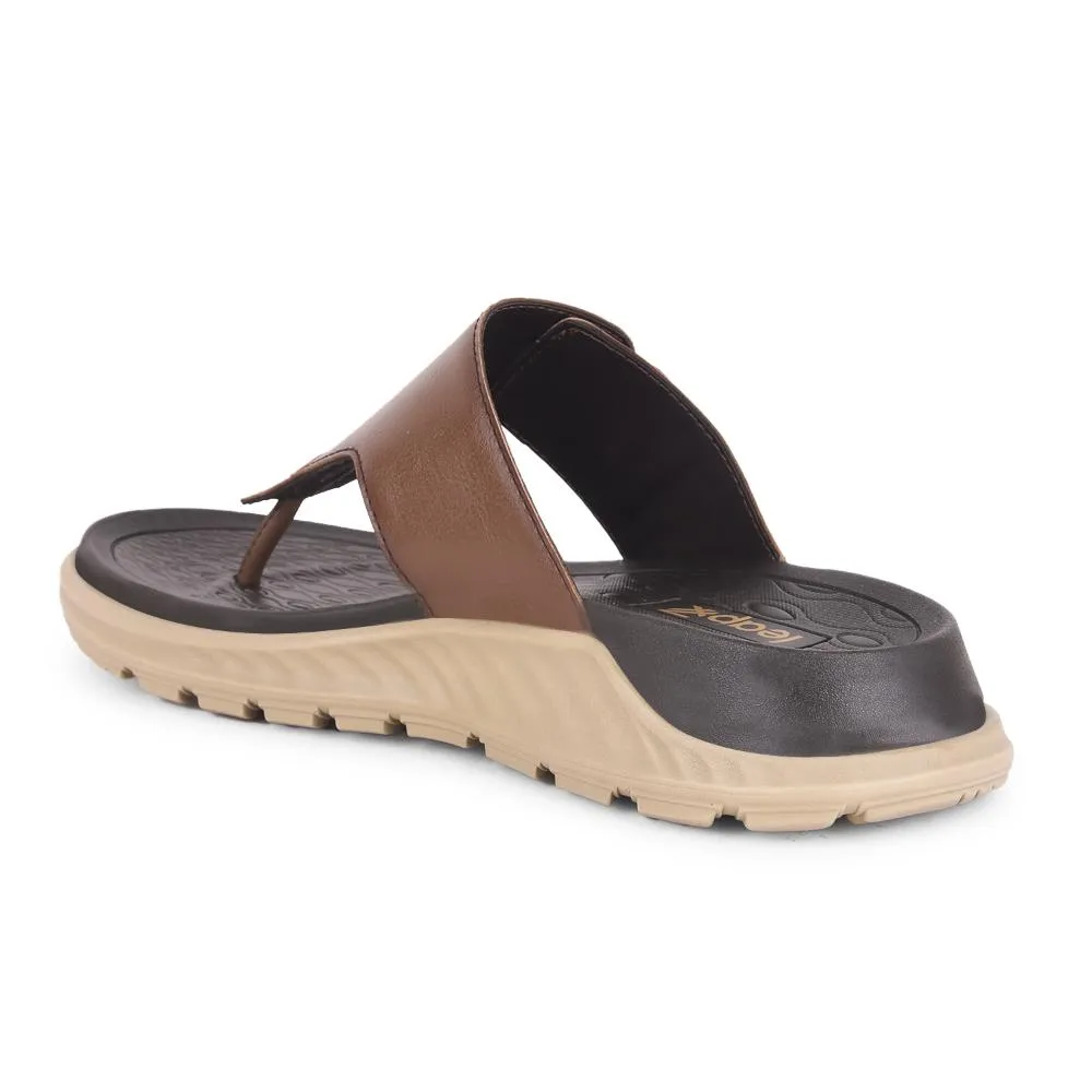 Leap7x By Liberty Mens CHARLY-1E Mules décontractées beige