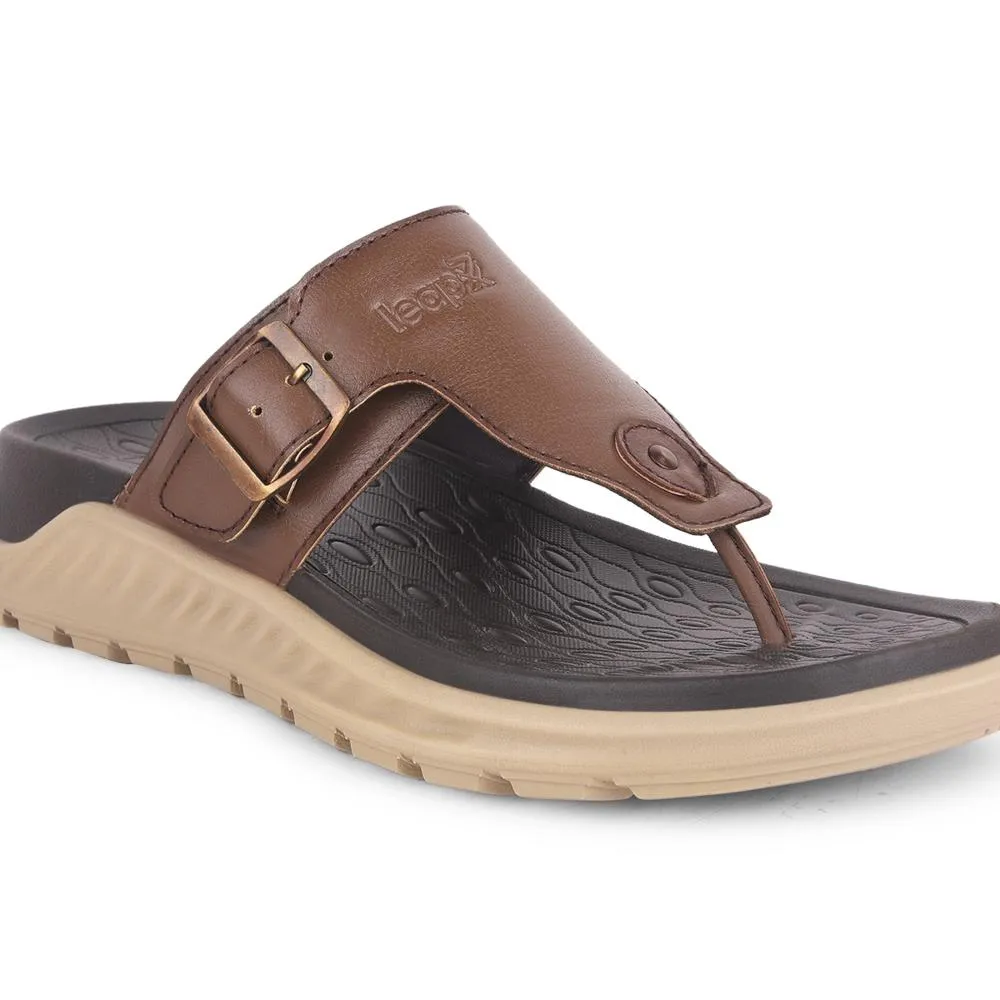 Leap7x By Liberty Mens CHARLY-1E Mules décontractées beige