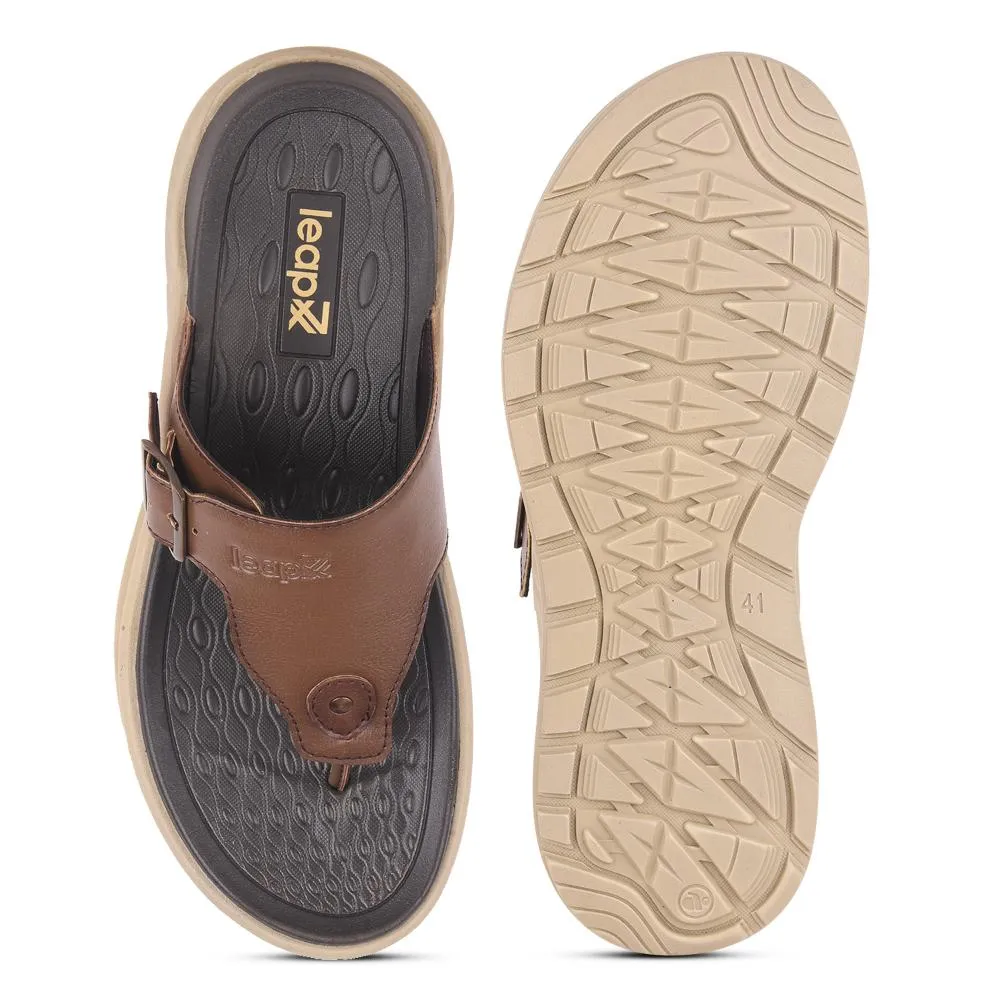 Leap7x By Liberty Mens CHARLY-1E Mules décontractées beige