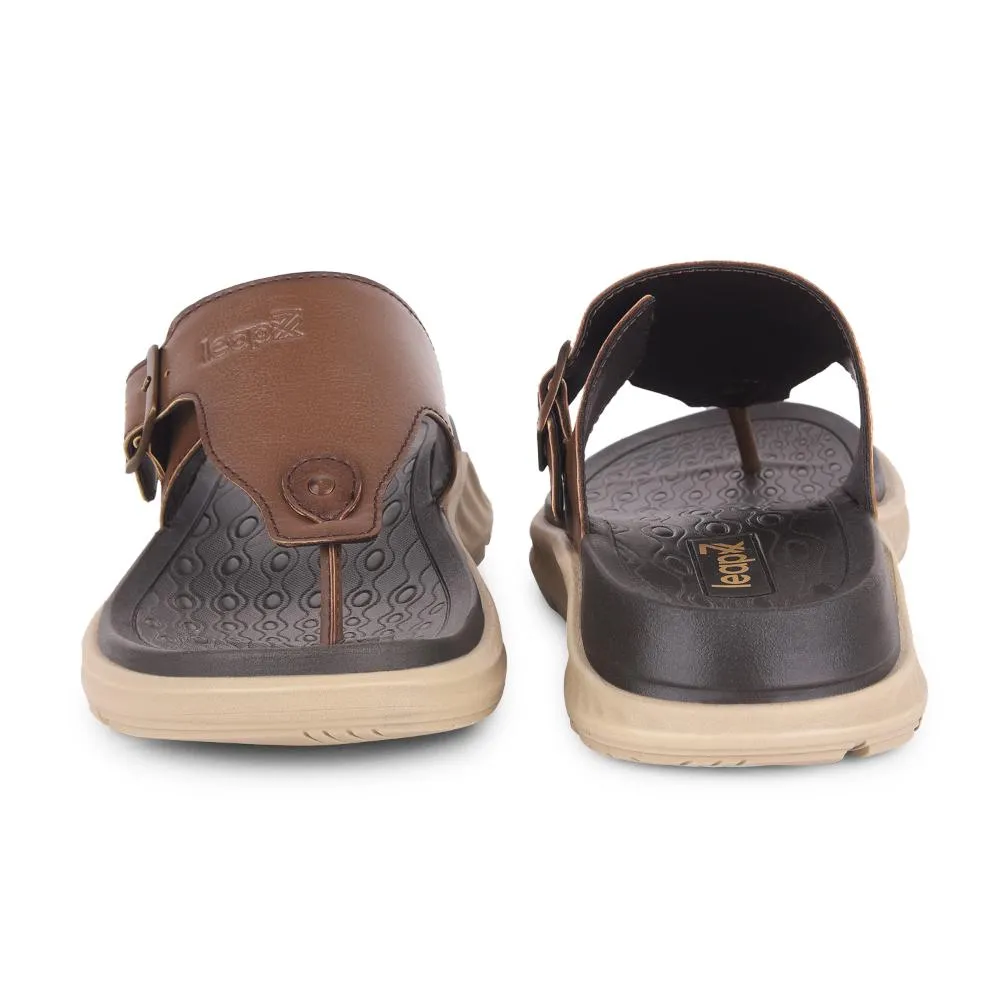 Leap7x By Liberty Mens CHARLY-1E Mules décontractées beige