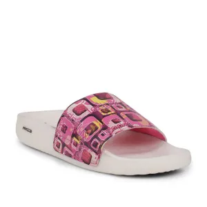 Tongs décontractées rose pour femmes Leap7x NITWALK-1L par Liberty