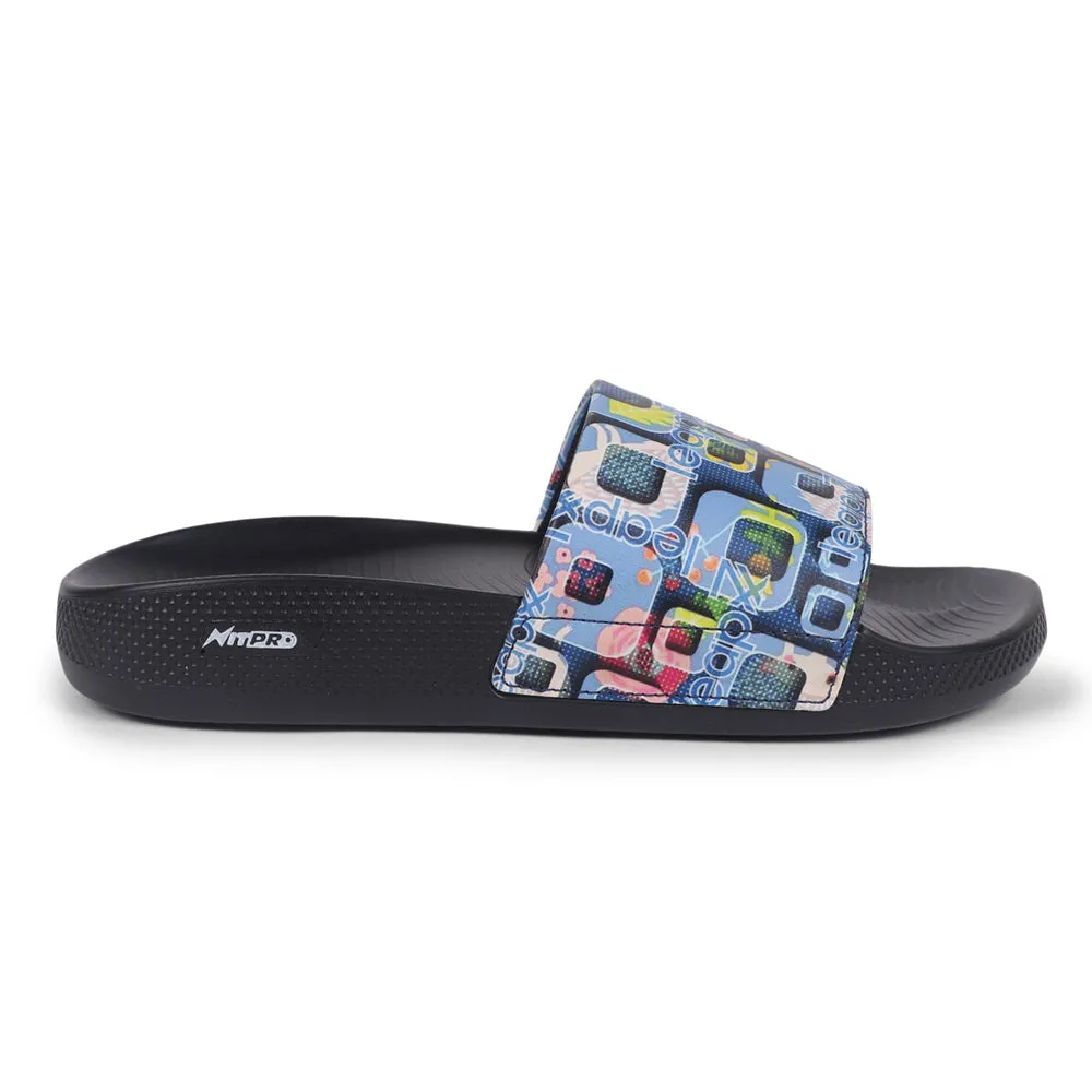 Tongues décontractées Leap7x bleu ciel pour femmes NITWALK-1L par Liberty