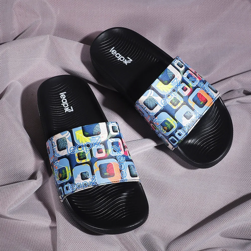 Tongues décontractées Leap7x bleu ciel pour femmes NITWALK-1L par Liberty