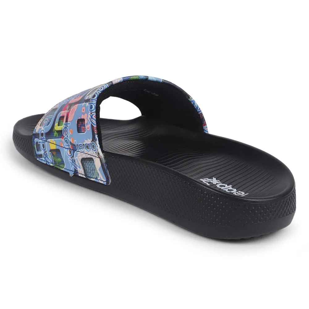 Tongues décontractées Leap7x bleu ciel pour femmes NITWALK-1L par Liberty