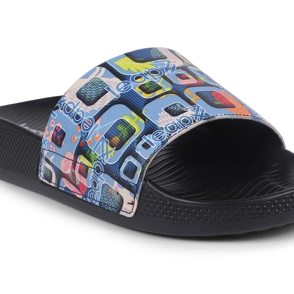 Tongues décontractées Leap7x bleu ciel pour femmes NITWALK-1L par Liberty