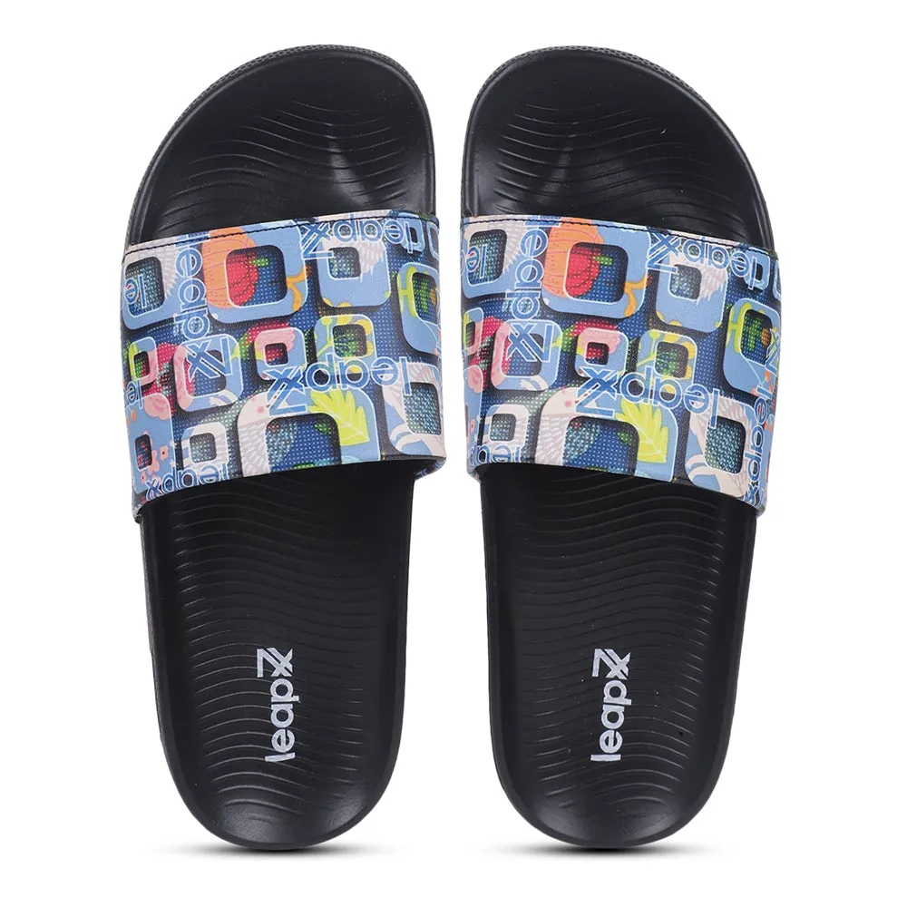 Tongues décontractées Leap7x bleu ciel pour femmes NITWALK-1L par Liberty