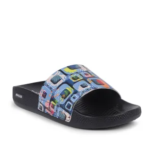 Tongues décontractées Leap7x bleu ciel pour femmes NITWALK-1L par Liberty