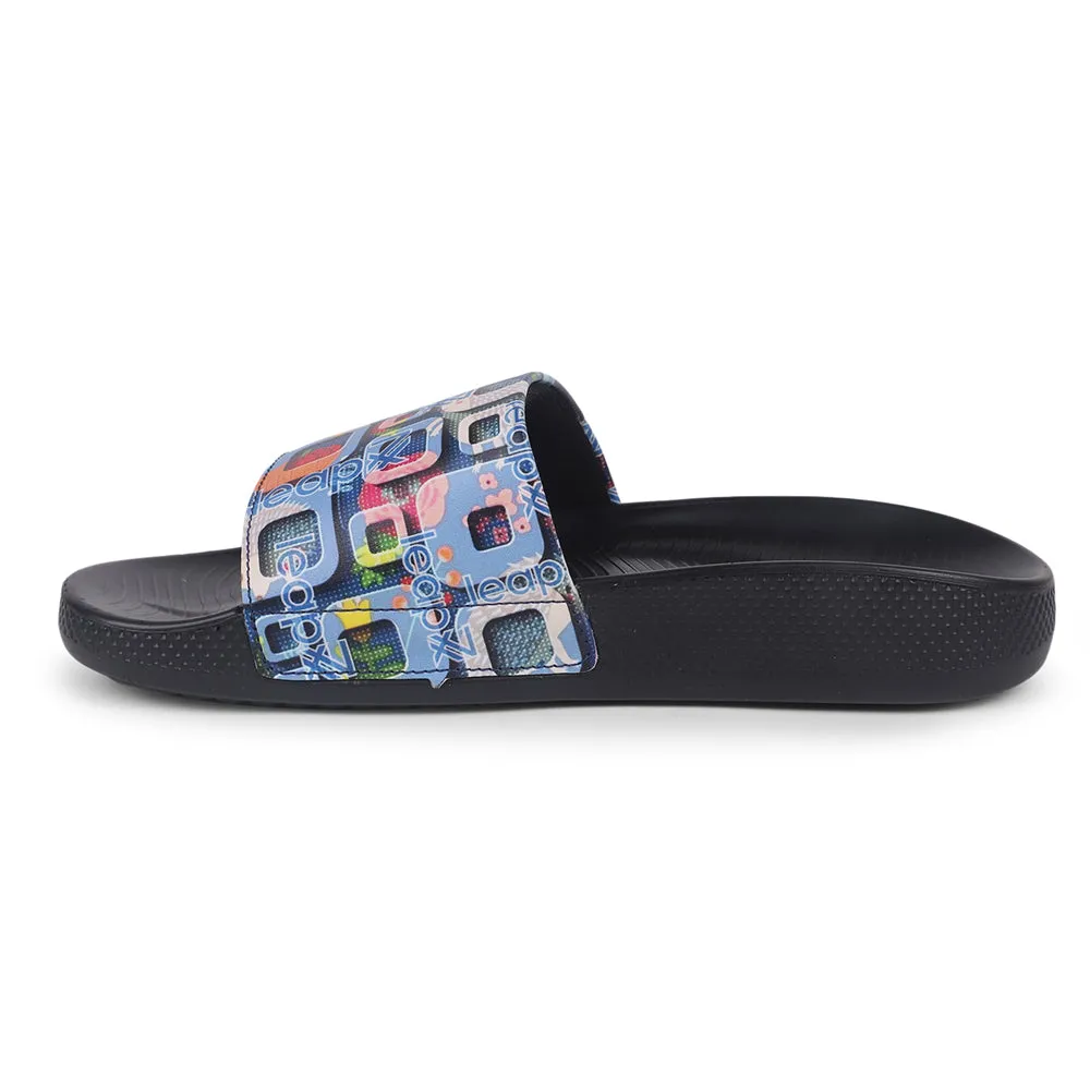 Tongues décontractées Leap7x bleu ciel pour femmes NITWALK-1L par Liberty