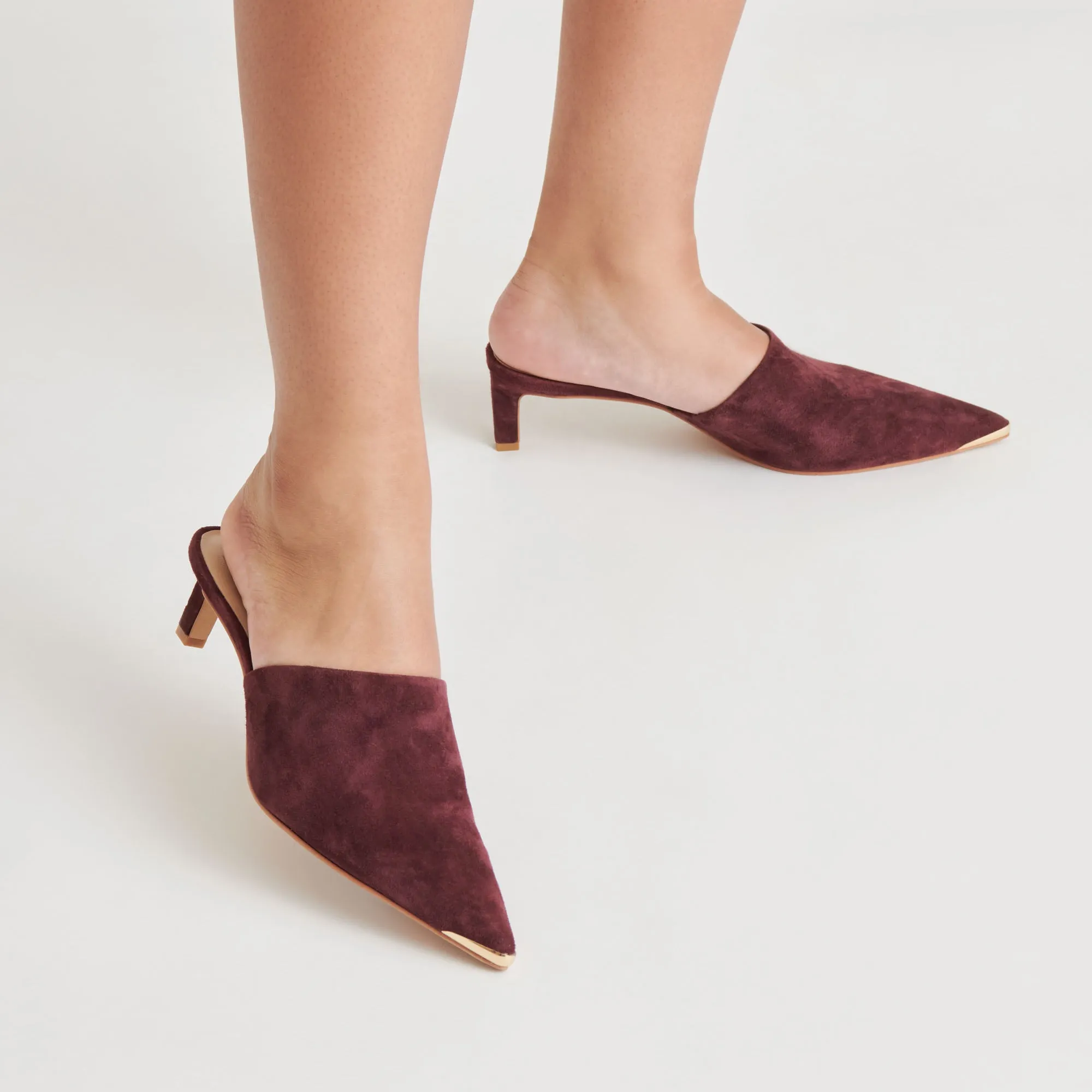 LEXY HEELS SUÈDE CANNEBERGE