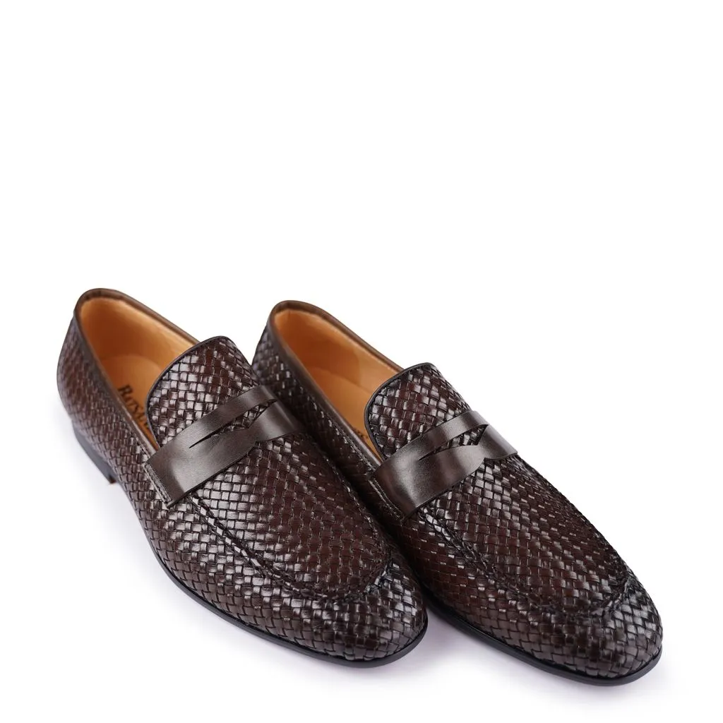 Mocassins Lima Brown Tressés