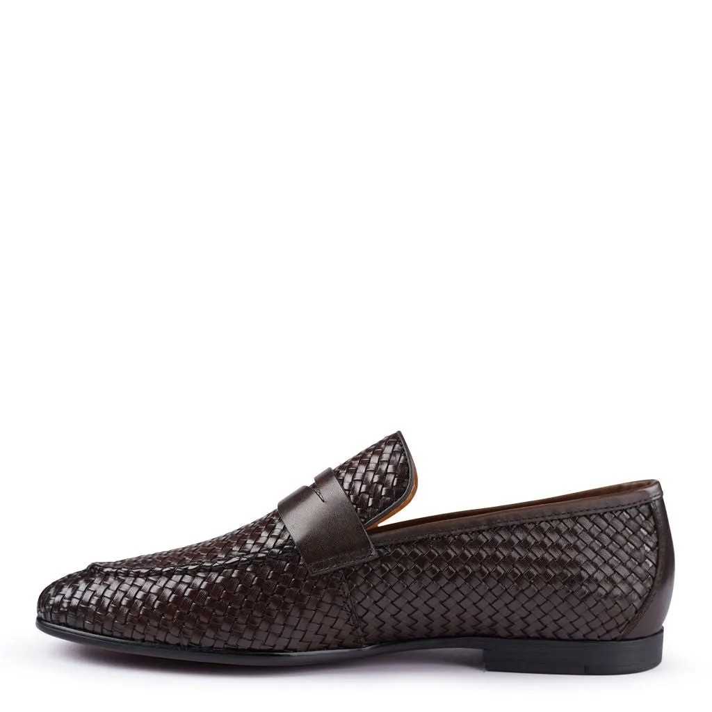 Mocassins Lima Brown Tressés