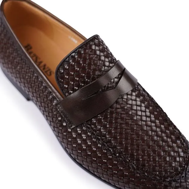 Mocassins Lima Brown Tressés