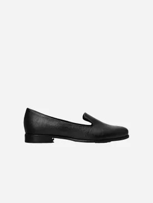 Lords Women's Mocassins Végans en Cuir de Raisin | Noir
