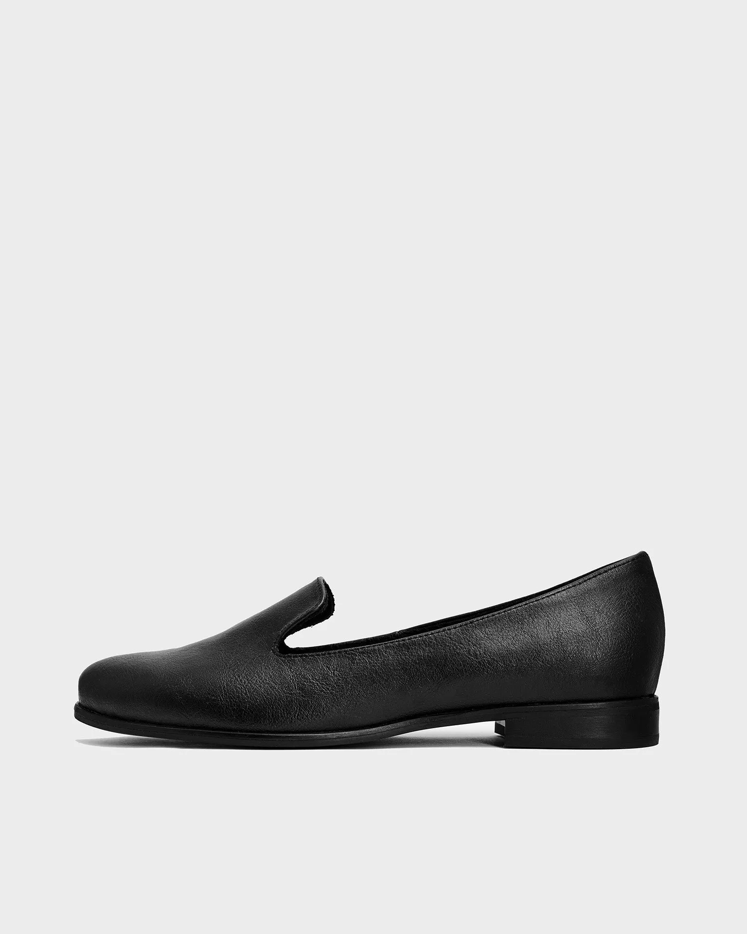 Lords Women's Mocassins Végans en Cuir de Raisin | Noir