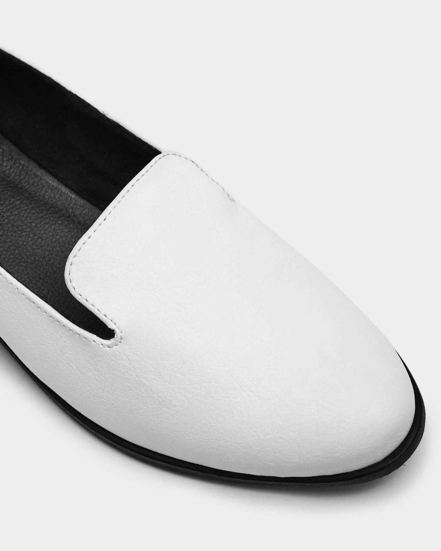Lords Women's Grape Leather Vegan Loafers | Blanc