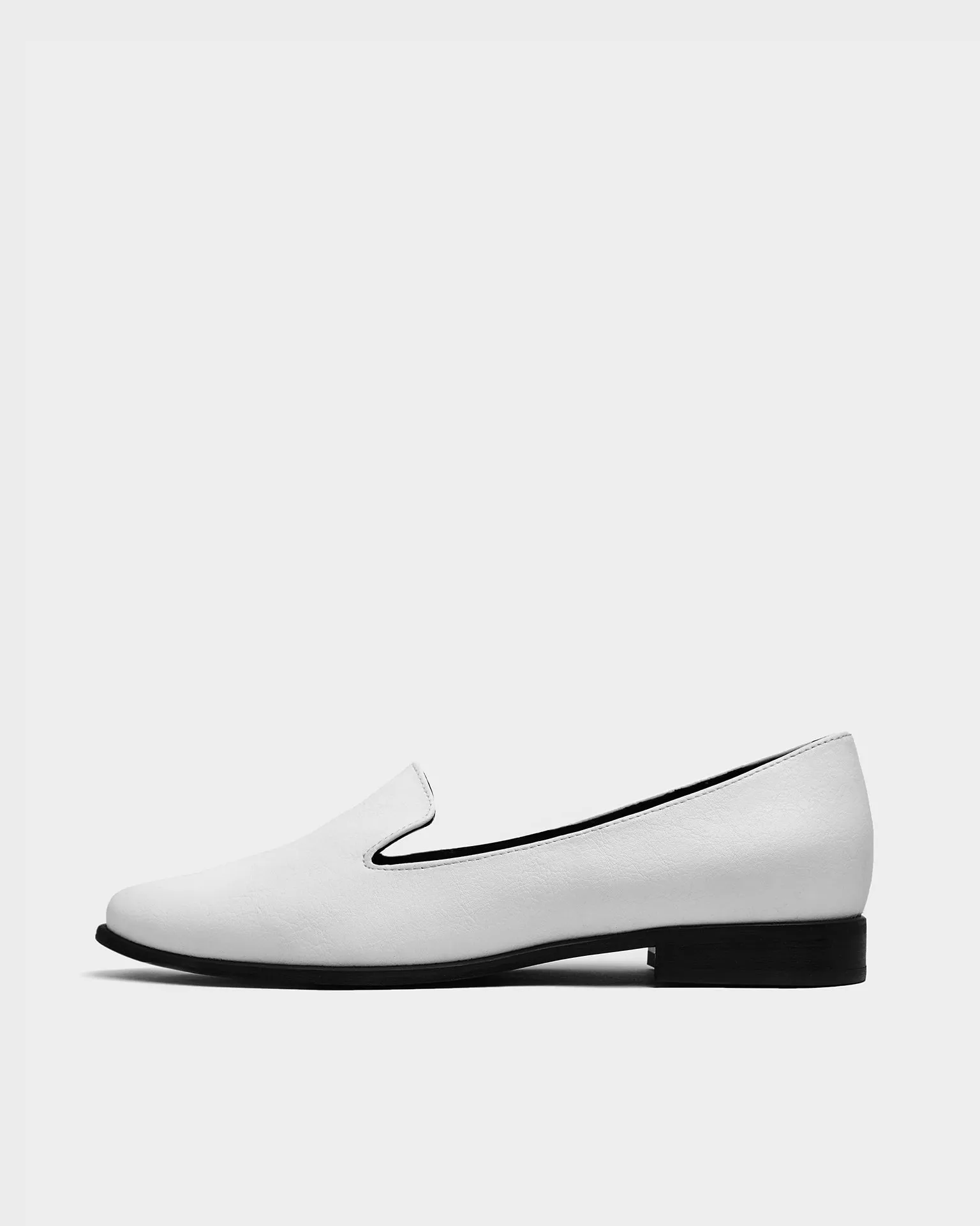 Lords Women's Grape Leather Vegan Loafers | Blanc