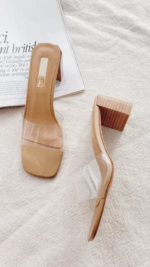 Lucy Heel - Argile/Transparent