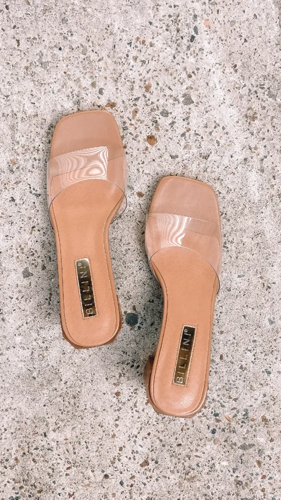 Lucy Heel - Argile/Transparent