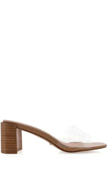 Lucy Heel - Argile/Transparent