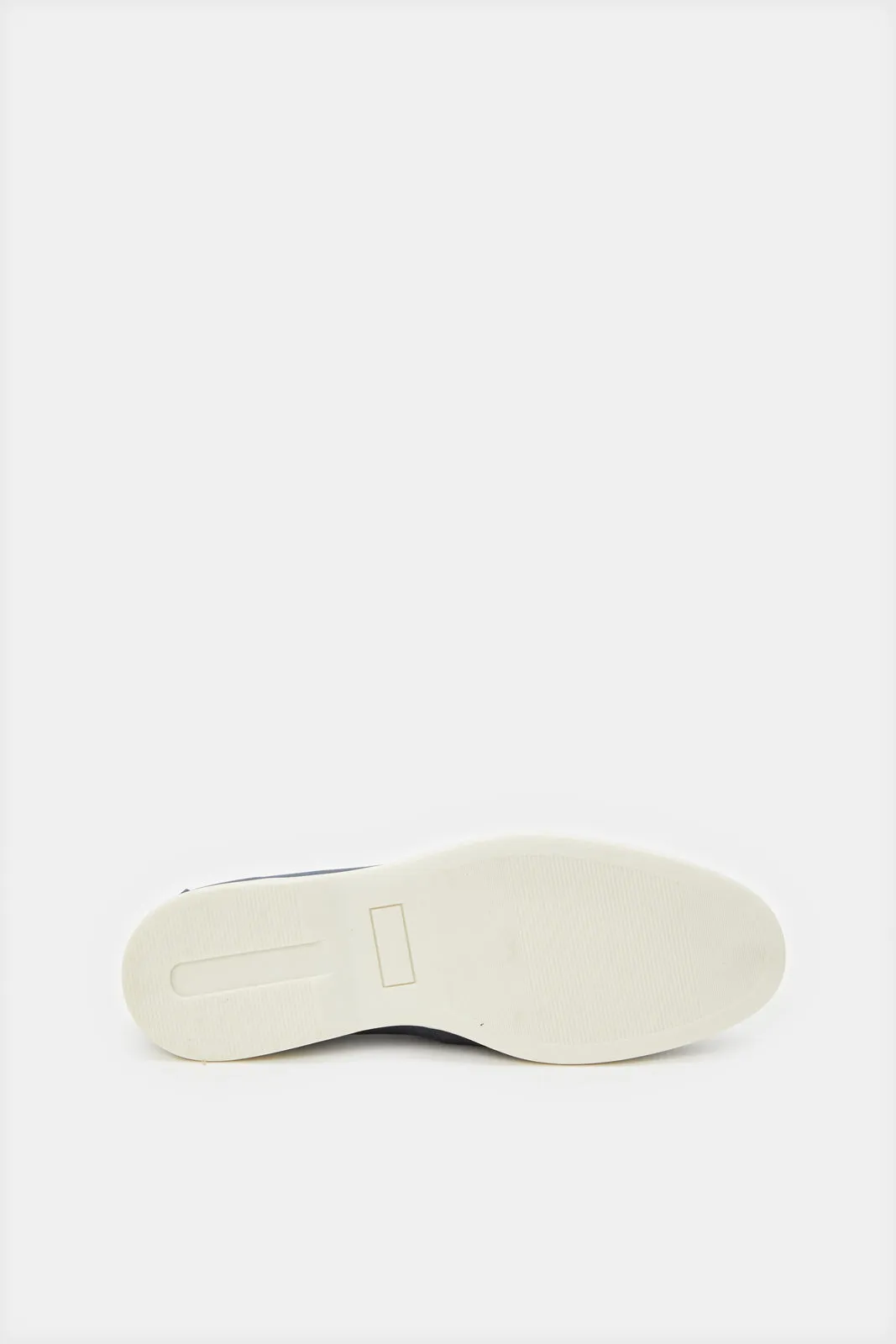 Mocassin Texturé Marine pour Homme