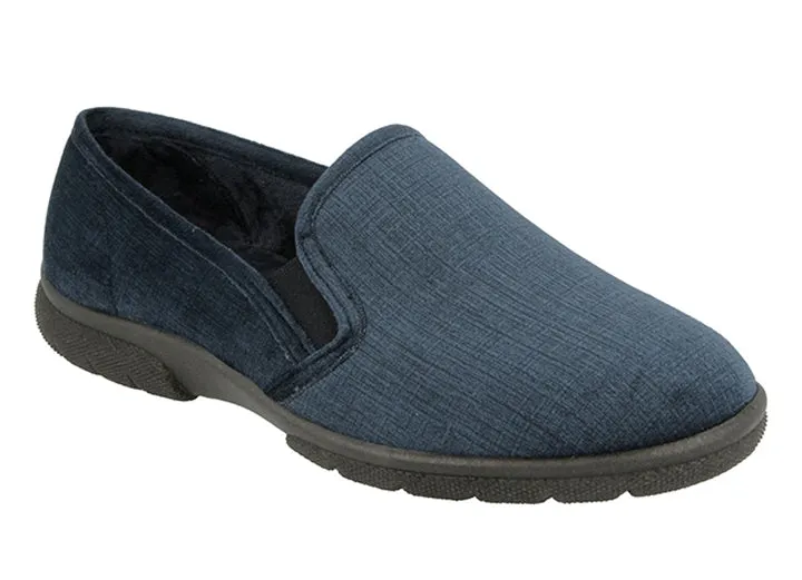 Chaussons à enfiler DB Kendal pour homme à largeur extra