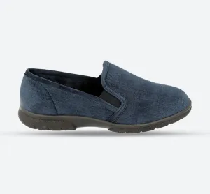 Chaussons à enfiler DB Kendal pour homme à largeur extra