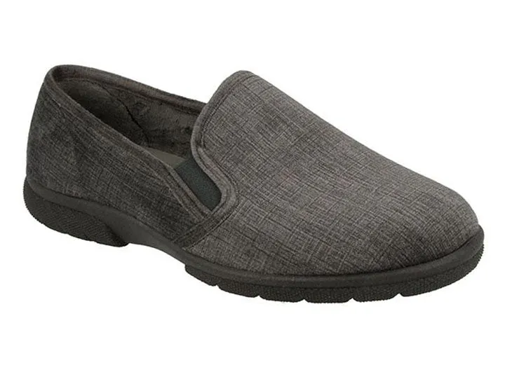 Chaussons à enfiler DB Kendal pour homme à largeur extra