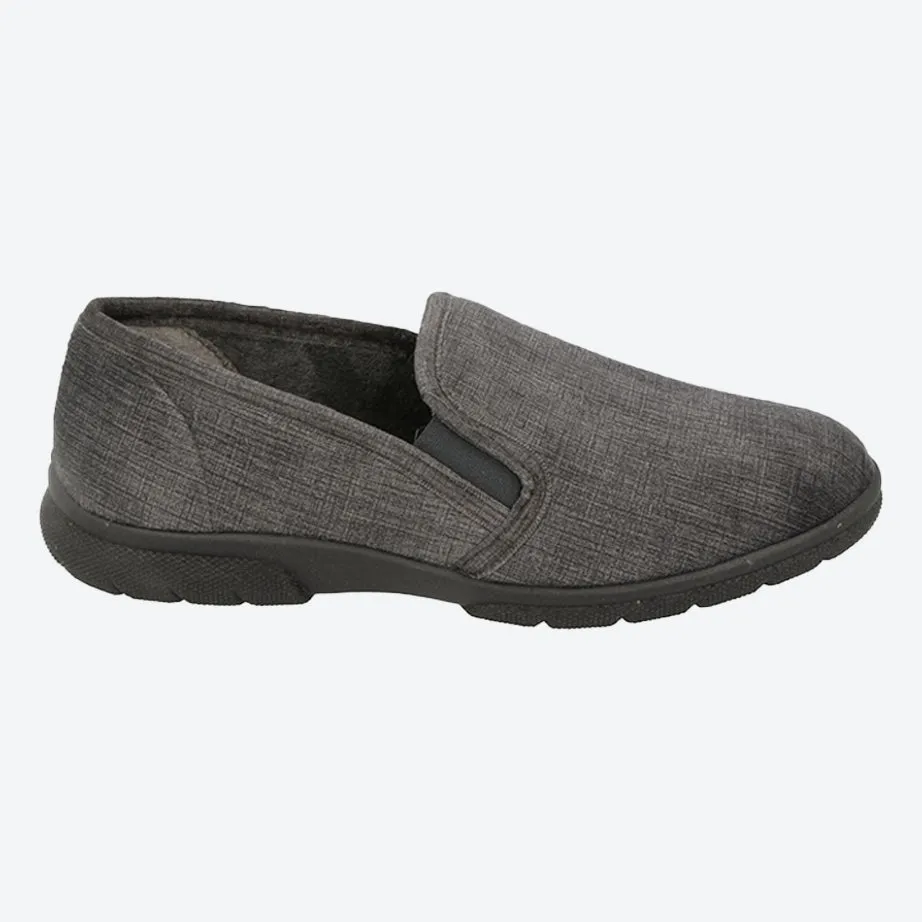 Chaussons à enfiler DB Kendal pour homme à largeur extra