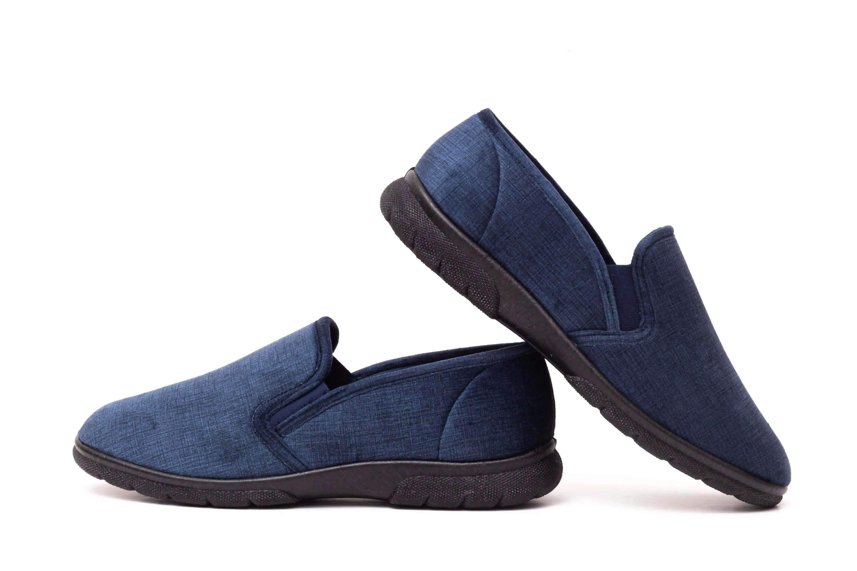 Chaussons à enfiler DB Kendal pour homme à largeur extra