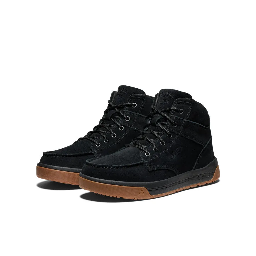Botte Gibson pour homme (embout souple) | Noir/Gomme