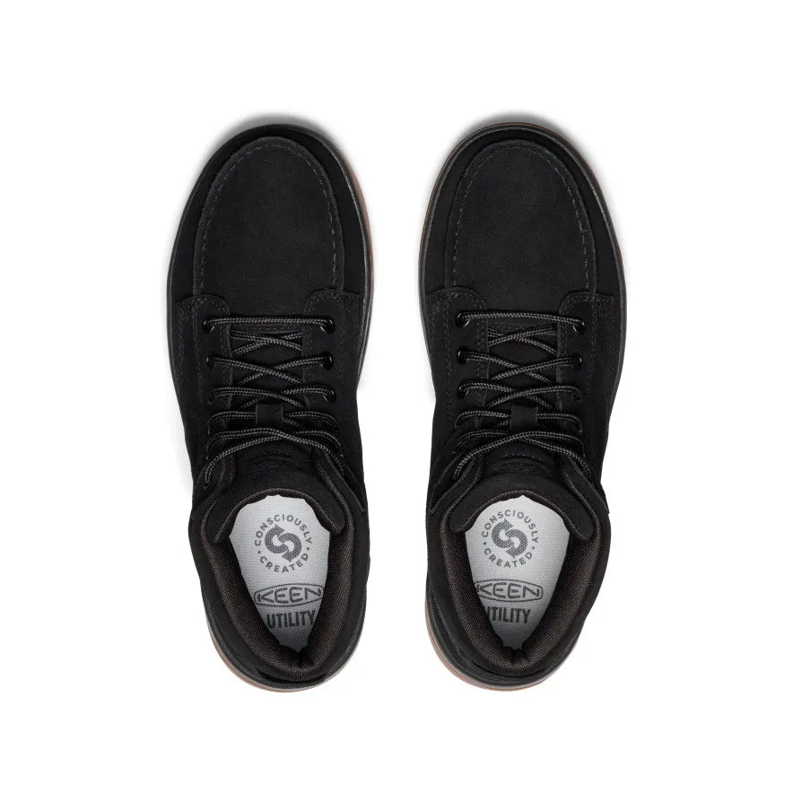 Botte Gibson pour homme (embout souple) | Noir/Gomme