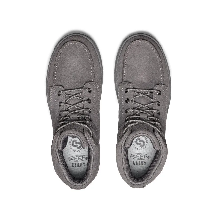 Botte Gibson pour Hommes (Embout Souple) | Gris Acier/Gris Acier