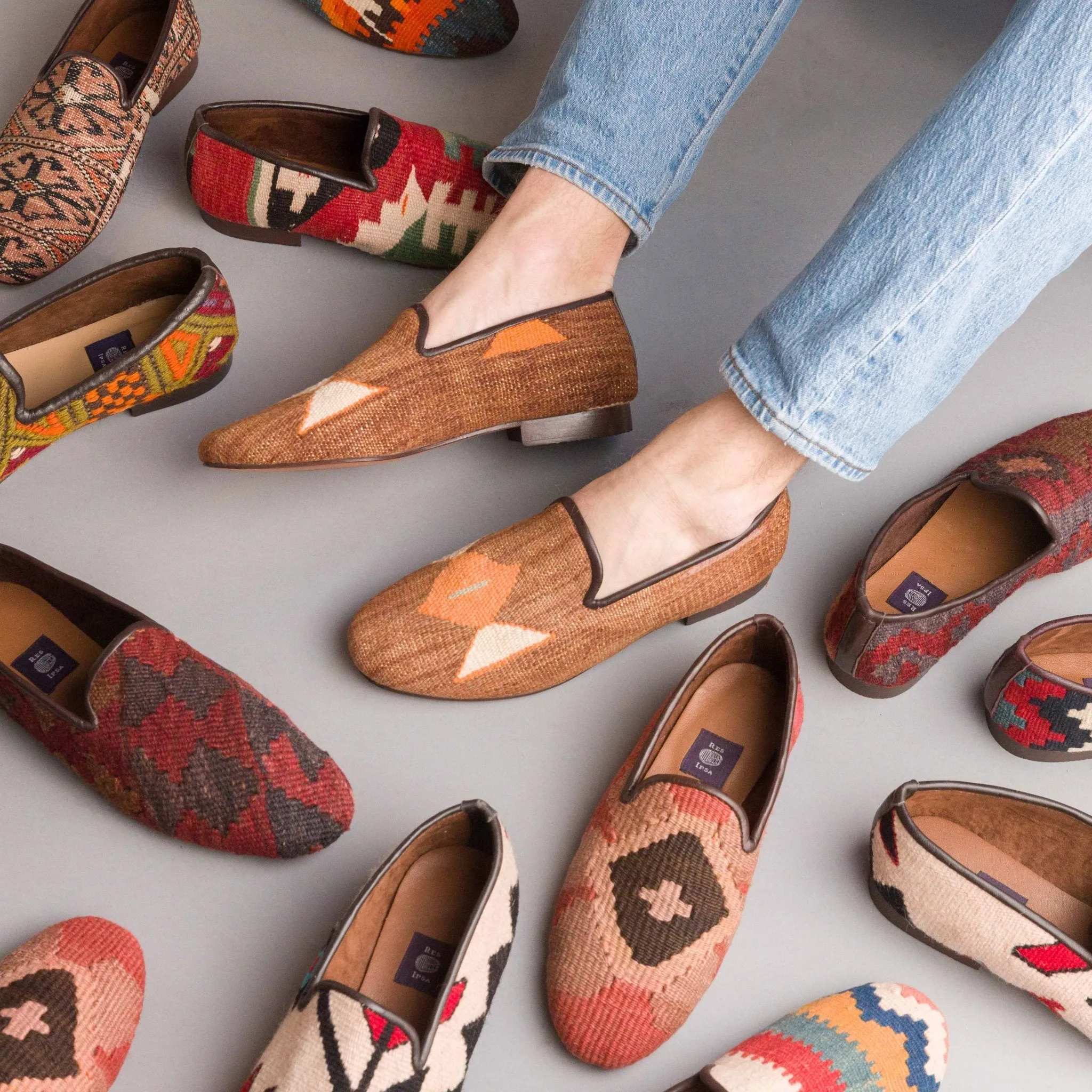 Mocassin Kilim pour Homme Taille 11