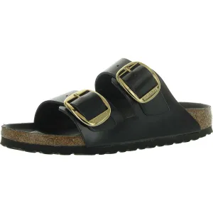 Sandales à bouts ouverts en cuir pour hommes