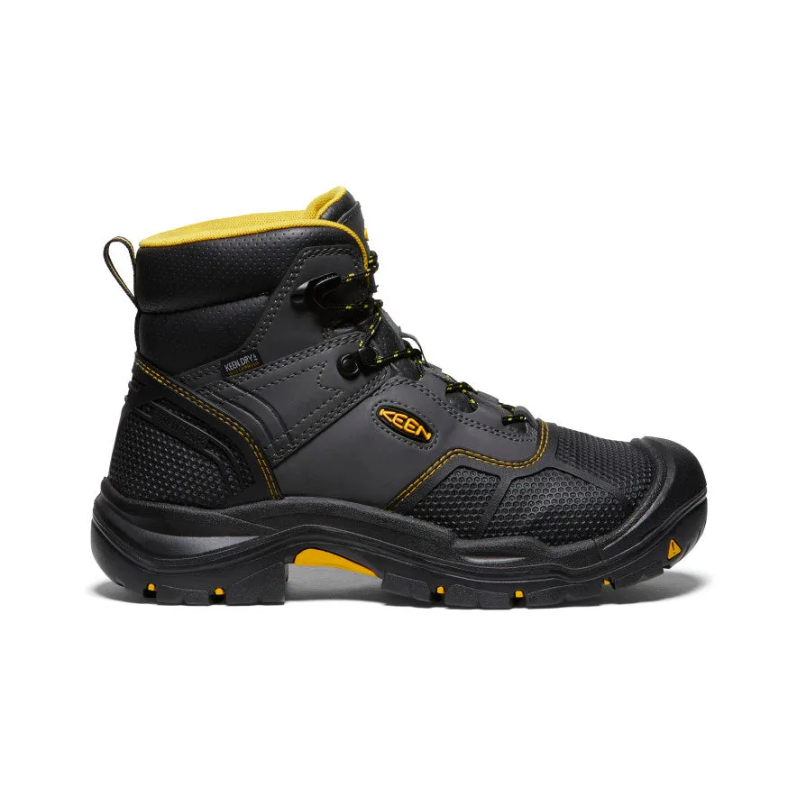 Botte imperméable Logandale pour homme (embout d'acier) | Corbeau/Noir