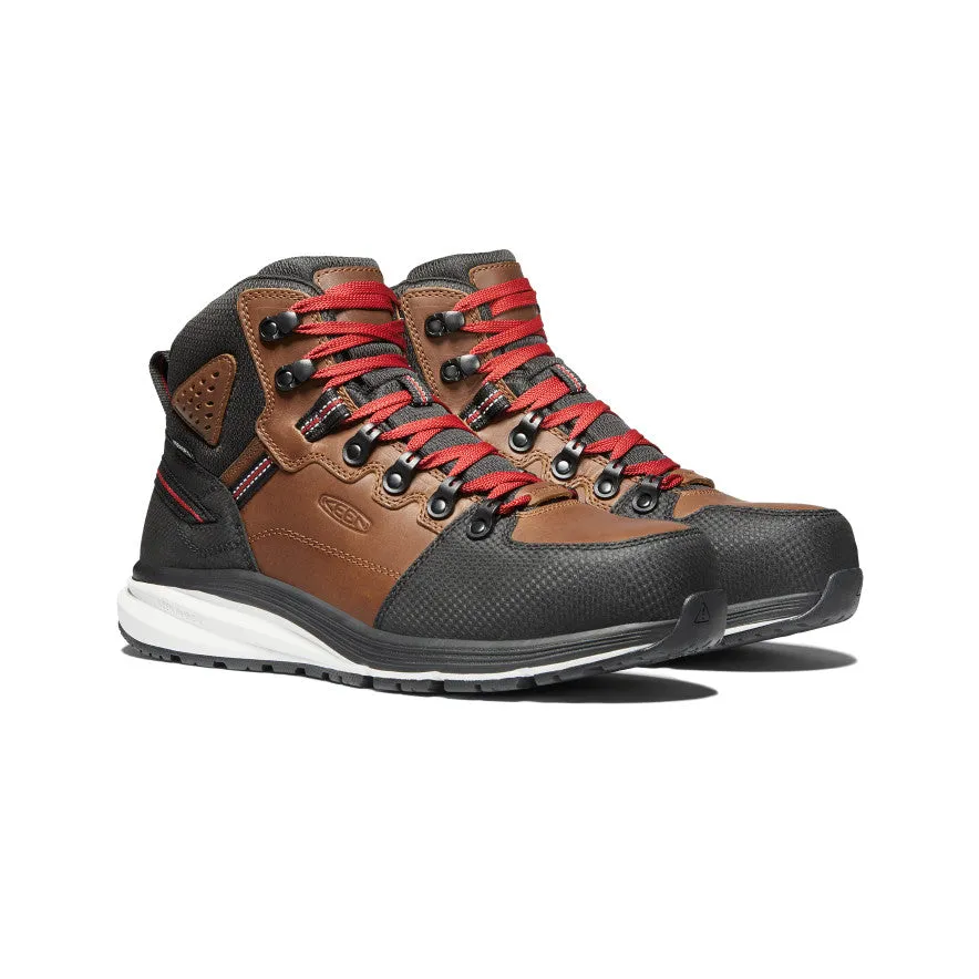Botte imperméable Red Hook pour homme (embout en carbone) | Tabac/Noir
