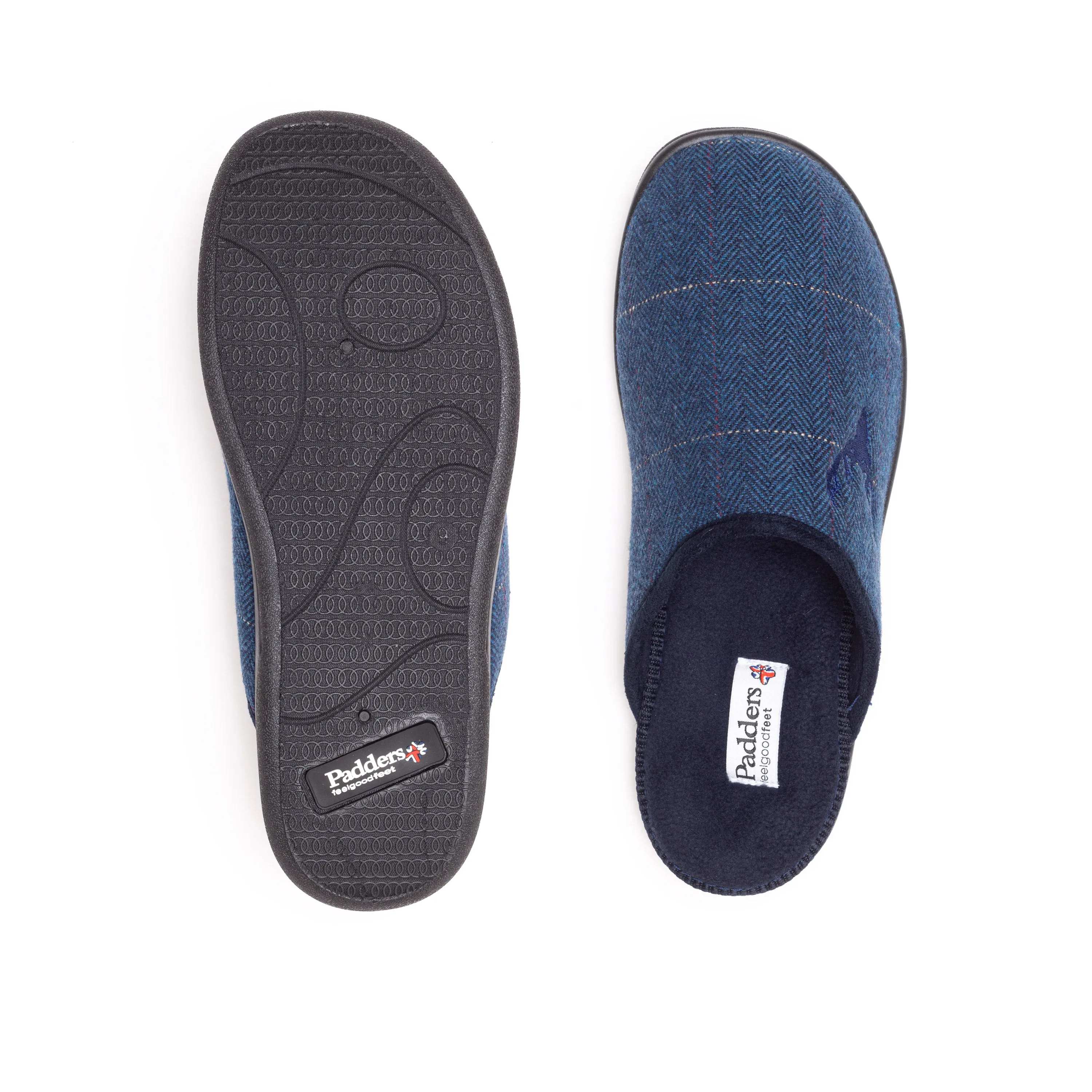 Chaussons Mule Stag Padders à Large Empeigne pour Hommes