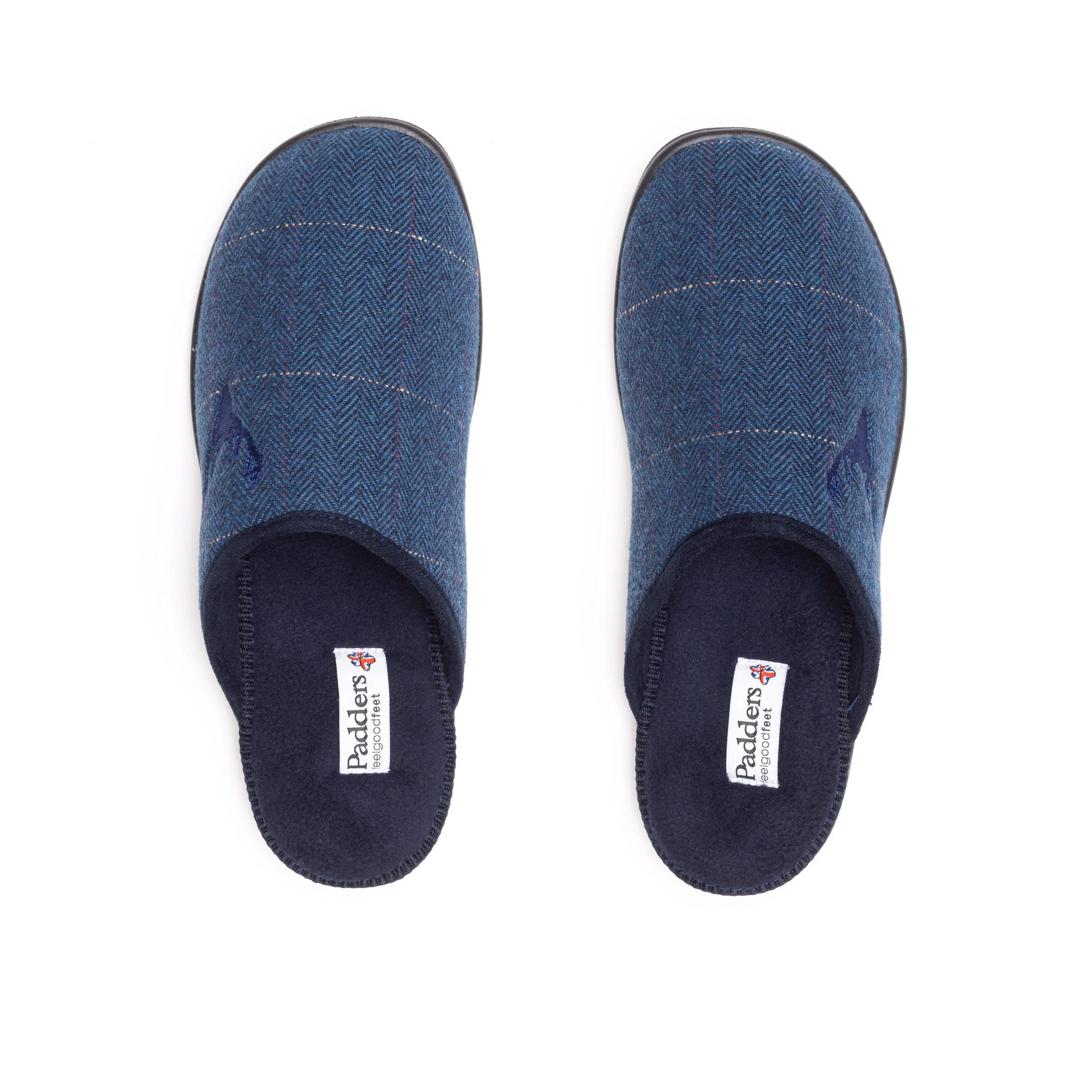 Chaussons Mule Stag Padders à Large Empeigne pour Hommes
