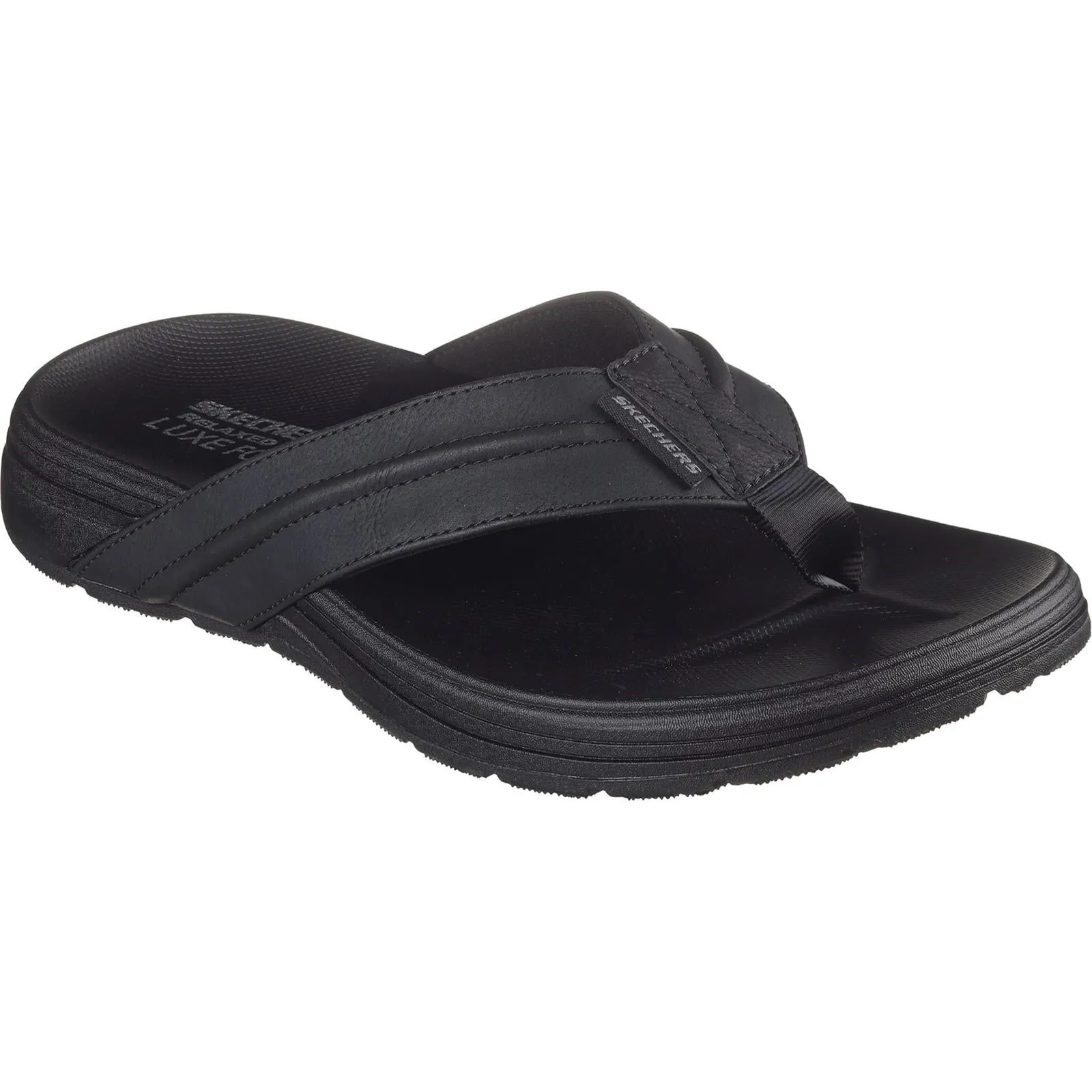 Chaussons Skechers 205111 Patino Marlee pour Homme à Largeur Ample