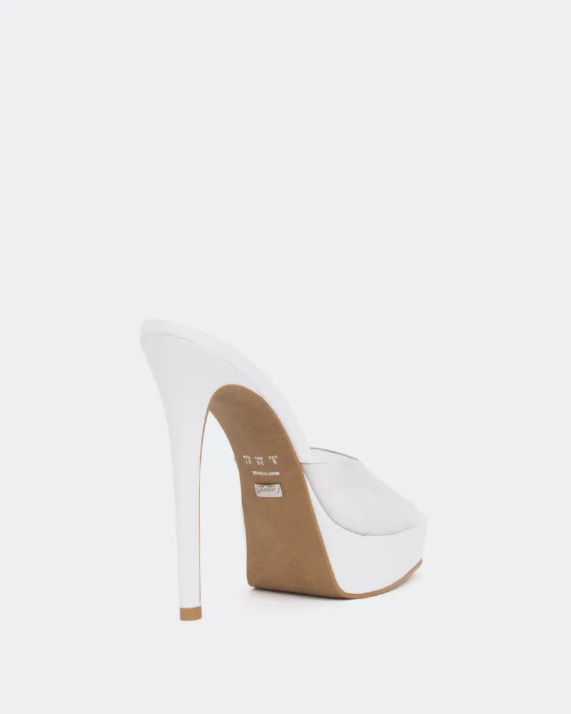 Meredith, Vinyle Blanc Transparent/Blanc