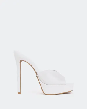 Meredith, Vinyle Blanc Transparent/Blanc