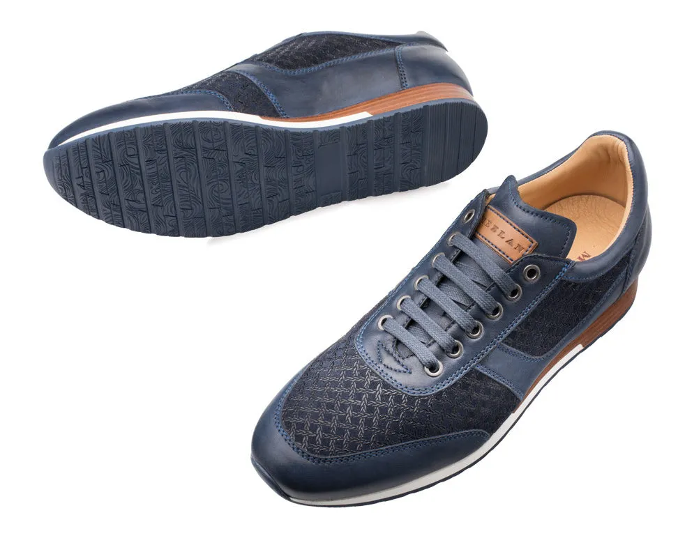 Mezlan Maxim Basket à Lacets Bleue