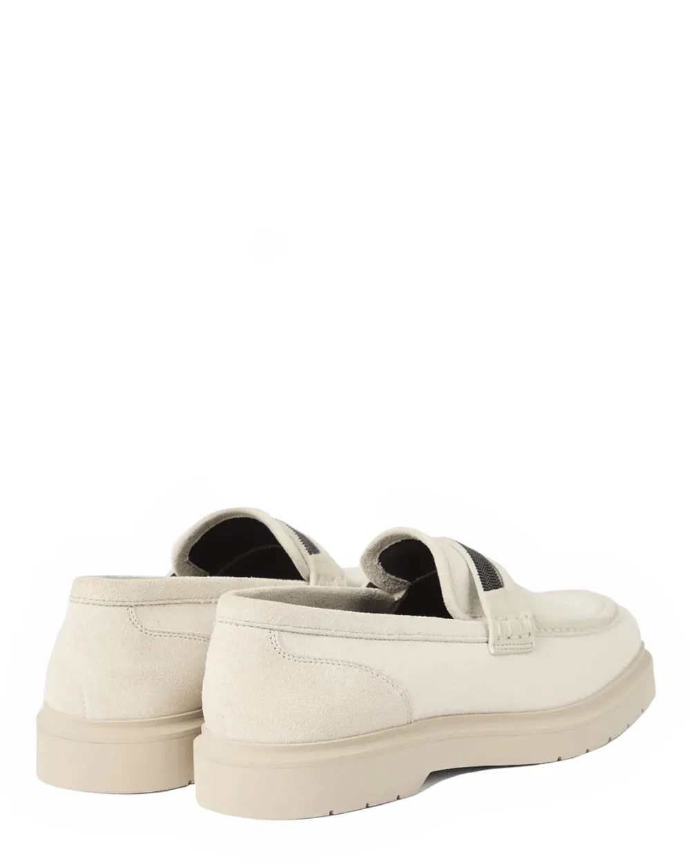 Monili Penny Loafers en Écru