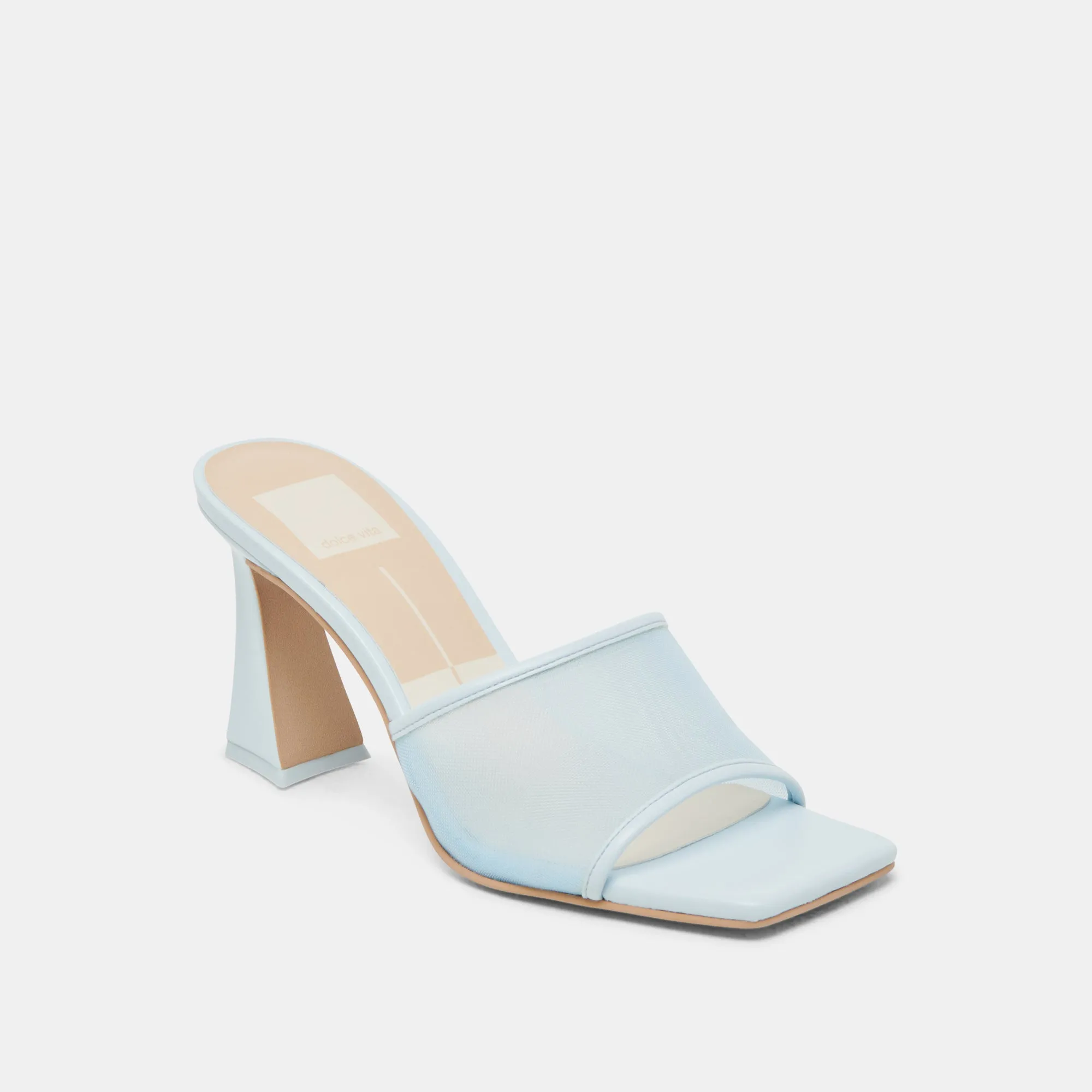 NARDA TALONS MESH BLEU GLACÉ