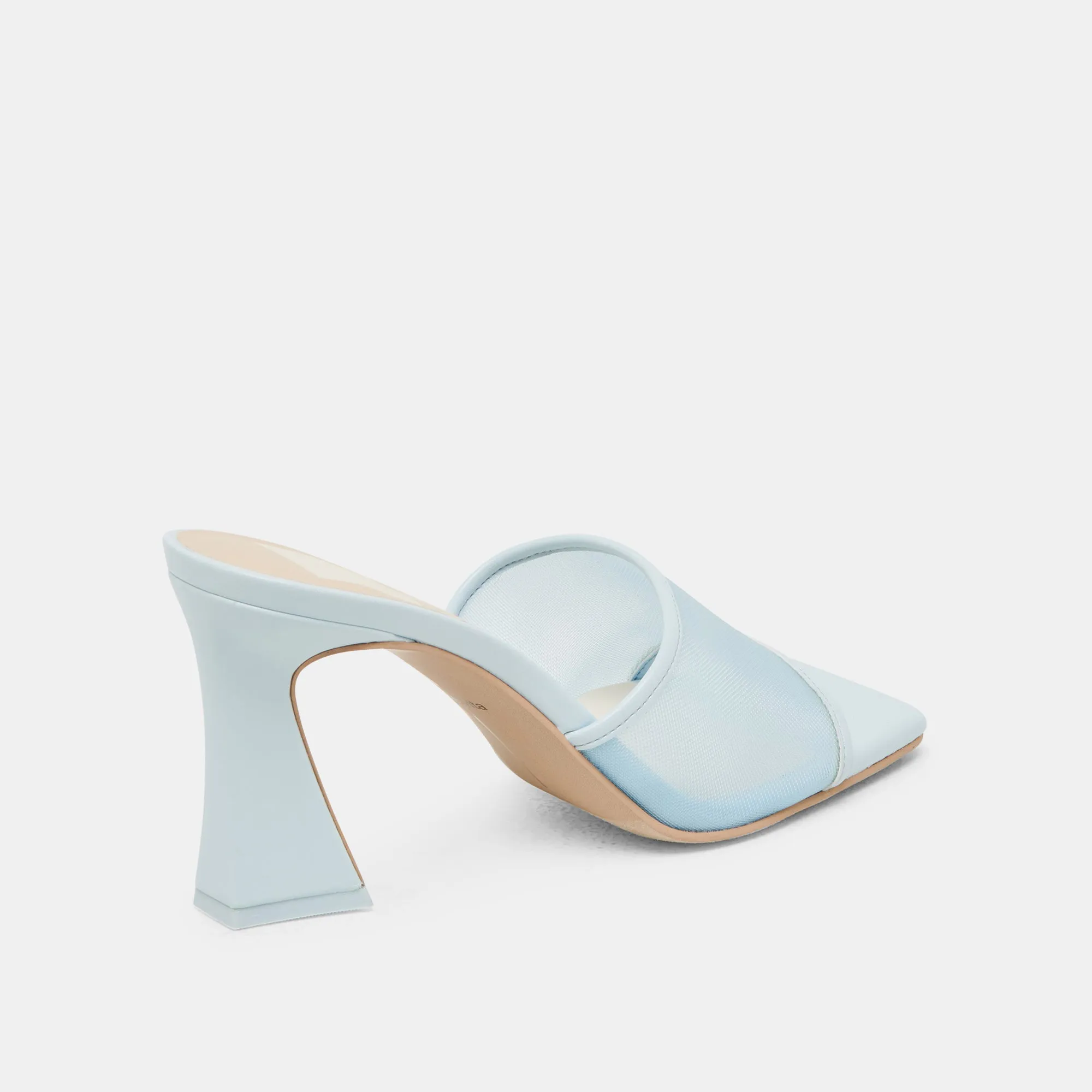 NARDA TALONS MESH BLEU GLACÉ