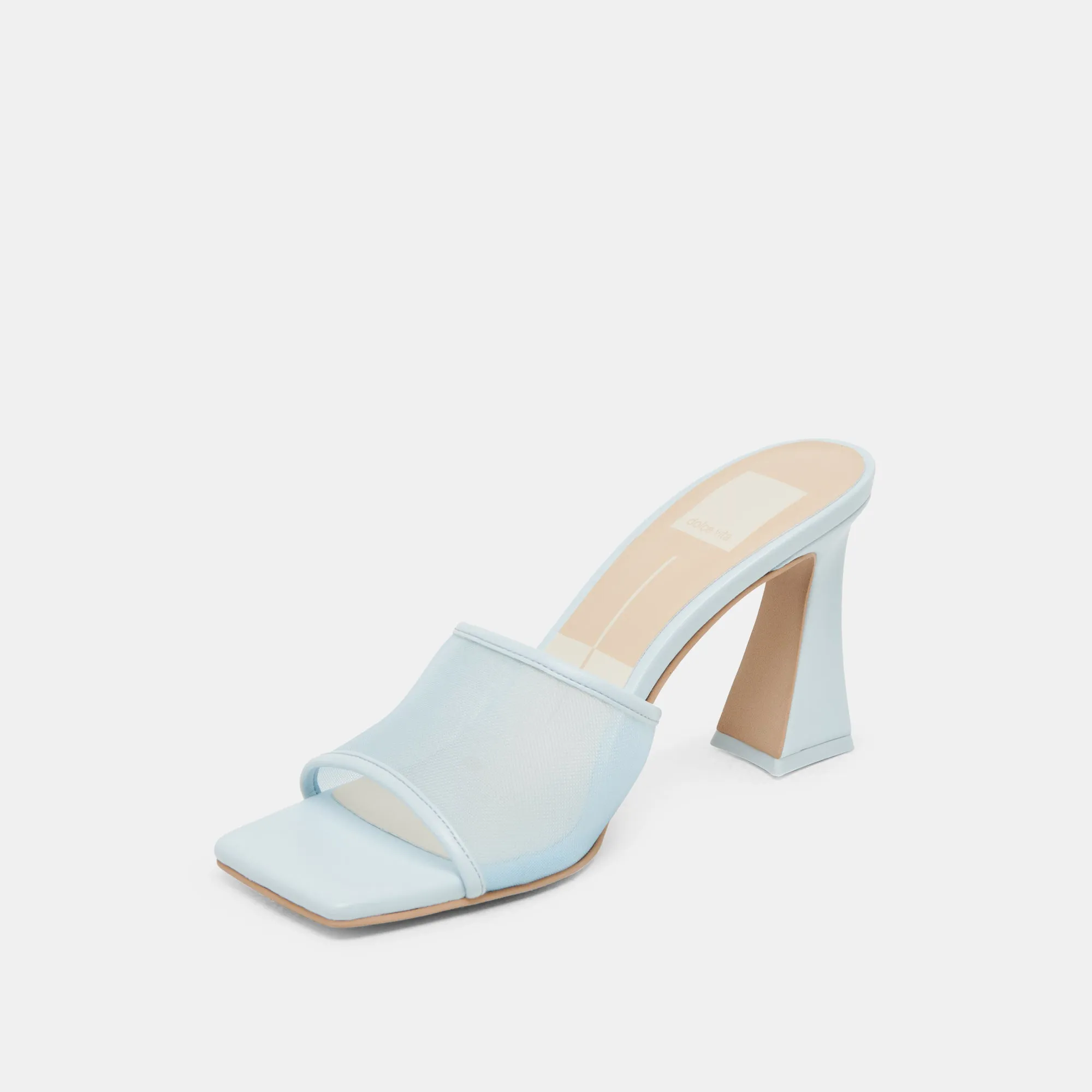 NARDA TALONS MESH BLEU GLACÉ