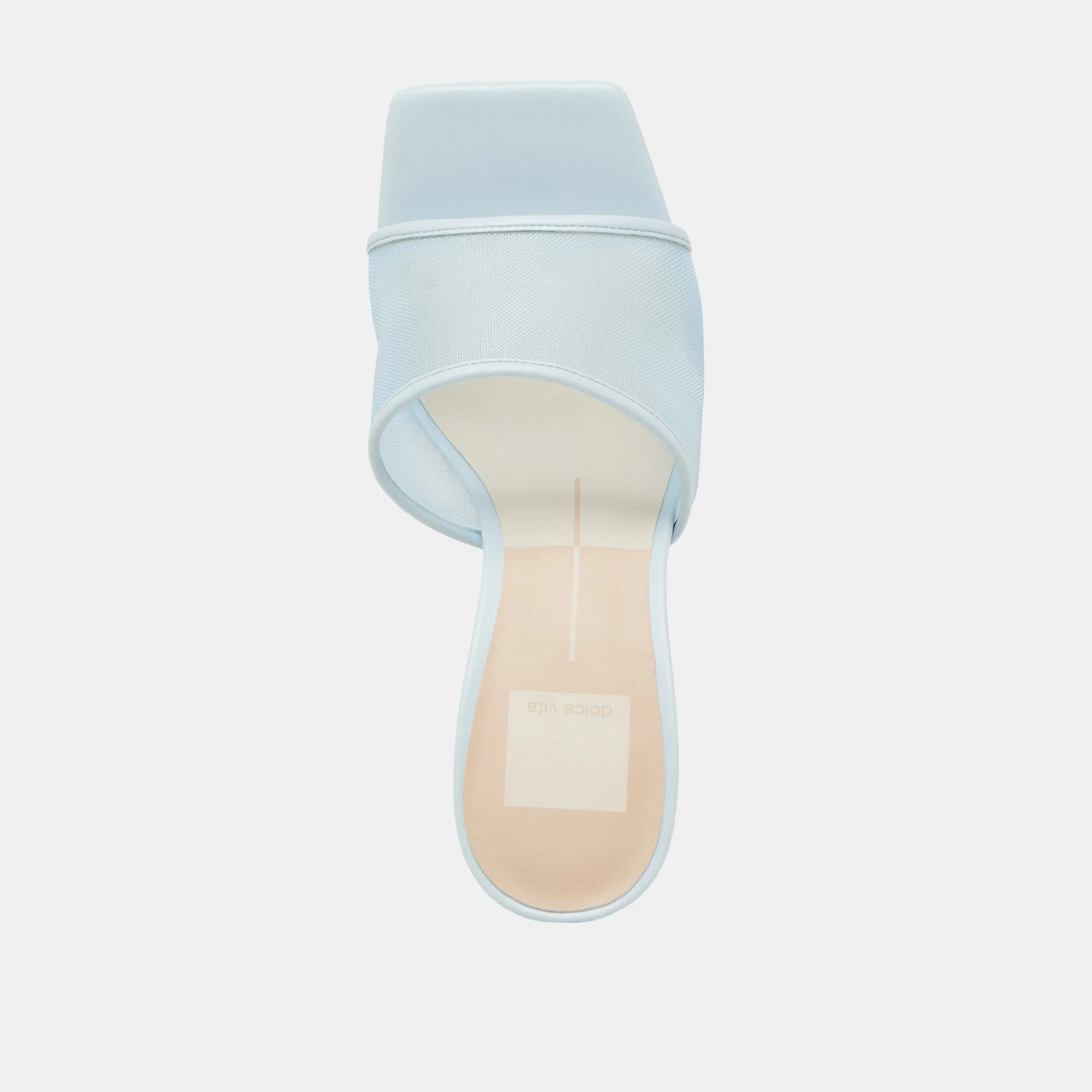 NARDA TALONS MESH BLEU GLACÉ